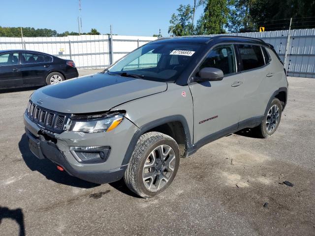 JEEP COMPASS TR 2020 with VIN 3C4NJDDBXLT167138 - Photo from auction