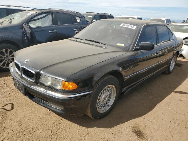 BMW 740 IL 2001 with VIN WBAGH83471DP32167 - Photo from auction