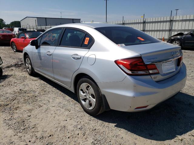 Photo 2 from auction – 2015 HONDA CIVIC LX with VIN 2HGFB2F50FH502922