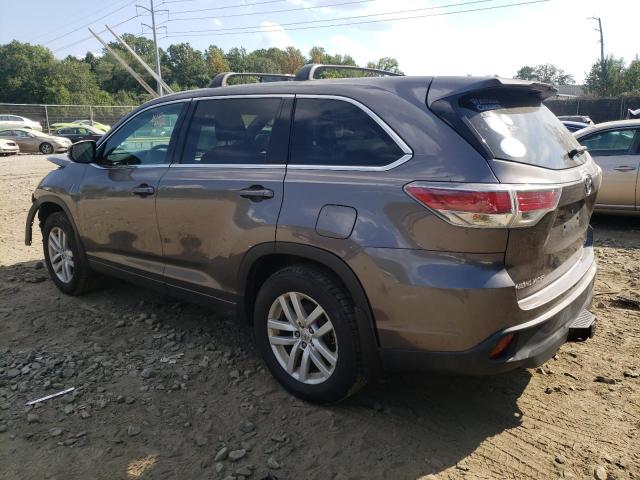 Photo 2 from auction – 2014 TOYOTA HIGHLANDER with VIN 5TDBKRFHXES037002