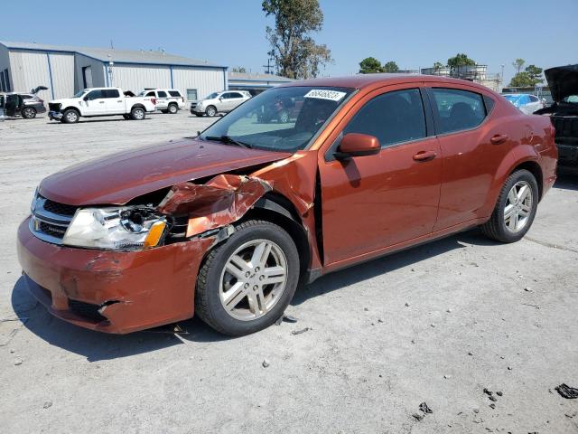 DODGE AVENGER SX 2012 с VIN 1C3CDZCB6CN162231 - Снимка от търг