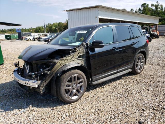 HONDA PASSPORT E 2022 with VIN 5FNYF7H59NB003417 - Photo from auction
