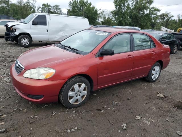 TOYOTA COROLLA CE 2007 with VIN 2T1BR32E97C824653 - Photo from auction