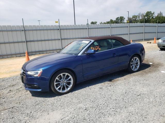 AUDI A5 PREMIUM 2013 with VIN WAULFAFH5DN007627 - Photo from auction