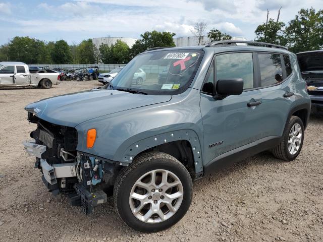 JEEP RENEGADE S 2018 with VIN ZACCJBABXJPJ47229 - Photo from auction