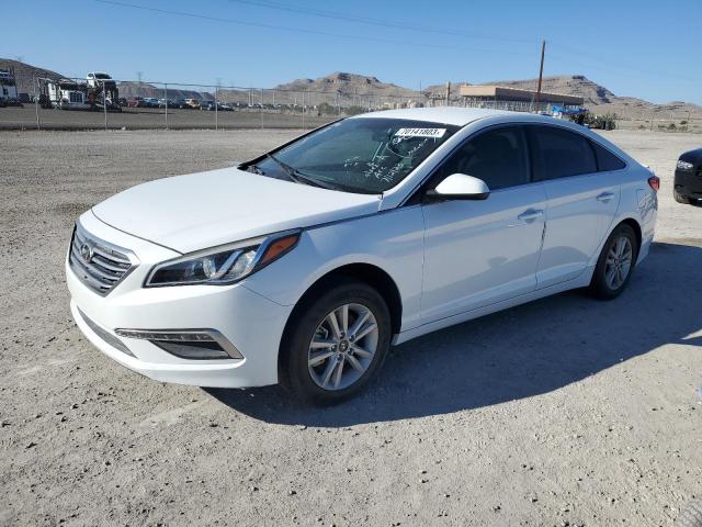 HYUNDAI SONATA SE 2015 with VIN 5NPE24AF0FH073987 - Photo from auction