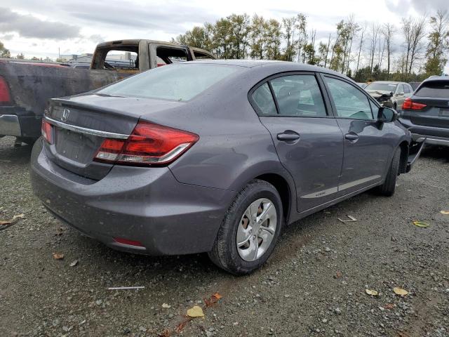 Photo 3 from auction – 2014 HONDA CIVIC LX with VIN 19XFB2F58EE209312