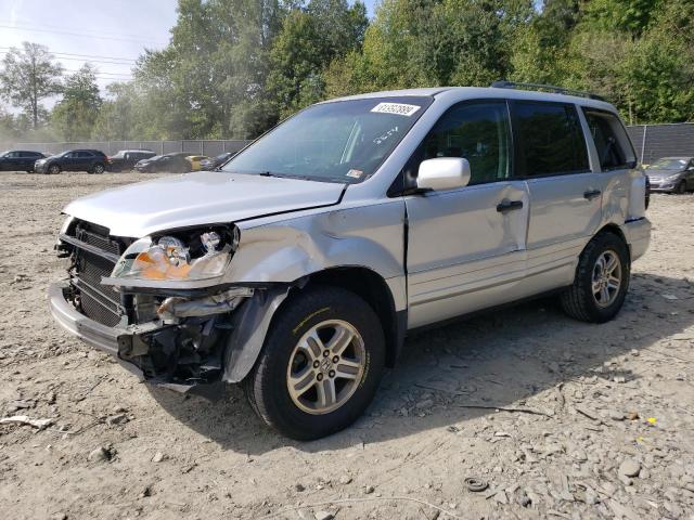 HONDA PILOT EX 2005 with VIN 5FNYF18465B032989 - Photo from auction