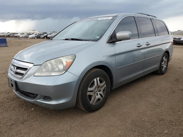 HONDA ODYSSEY EX 2005 with VIN 5FNRL38725B097423 - Photo from auction