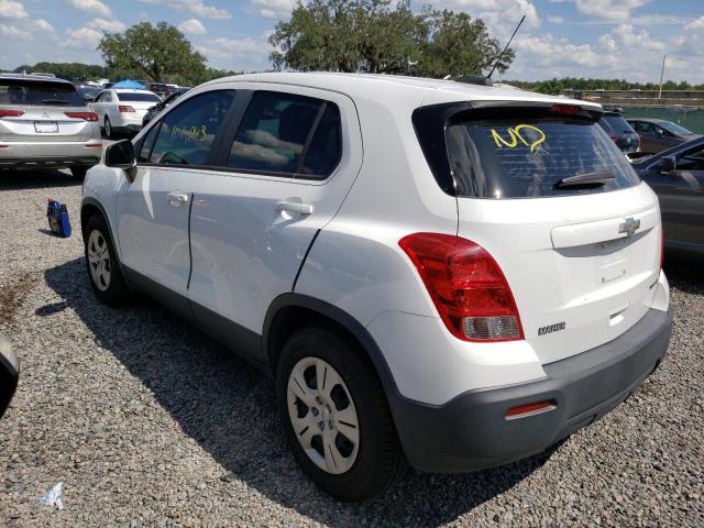 Photo 2 from auction – 2015 CHEVROLET TRAX LS with VIN KL7CJKSB4FB228484