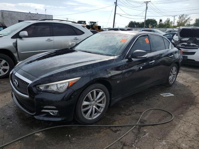 INFINITI Q50 BASE 2015 with VIN JN1BV7AR7FM390860 - Photo from auction