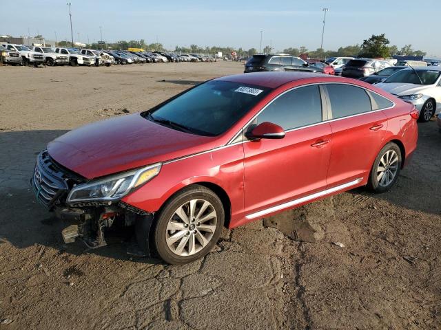 Photo 1 from auction – 2017 HYUNDAI SONATA SPO with VIN 5NPE34AF0HH561255