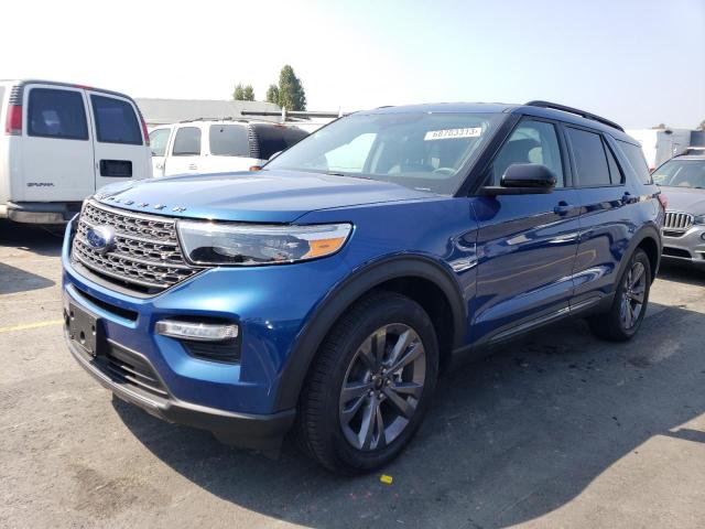 FORD EXPLORER X 2023 with VIN 1FMSK7DH0PGA92445 - Photo from auction