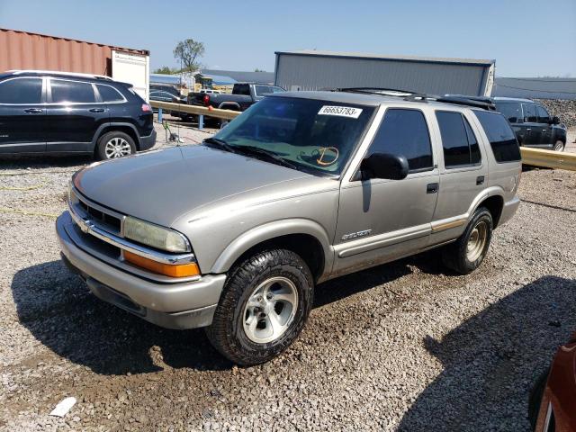 CHEVROLET BLAZER 2002 with VIN 1GNCS13WX2K201402 - Photo from auction