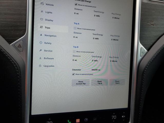 Photo 9 from auction – 2015 TESLA MODEL S with VIN 5YJSA1E29FF103305