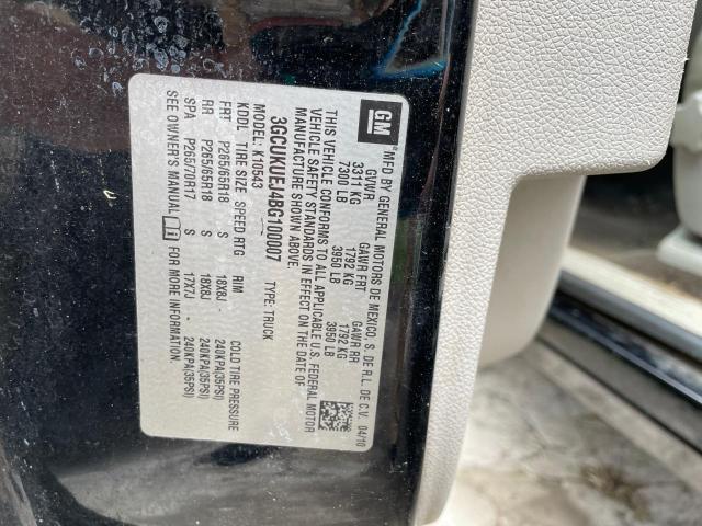 Photo 10 from auction – 2011 CHEVROLET SILVERADO with VIN 3GCUKUEJ4BG100007