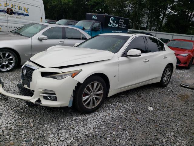 INFINITI Q50 BASE 2014 with VIN JN1BV7AR2EM693625 - Photo from auction