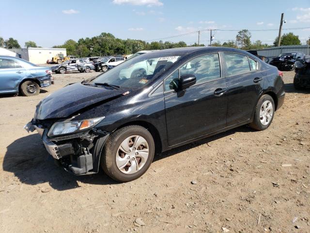 HONDA CIVIC LX 2015 with VIN 19XFB2F51FE272401 - Photo from auction