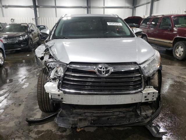 Photo 5 from auction – 2016 TOYOTA HIGHLANDER with VIN 5TDJKRFH8GS338608