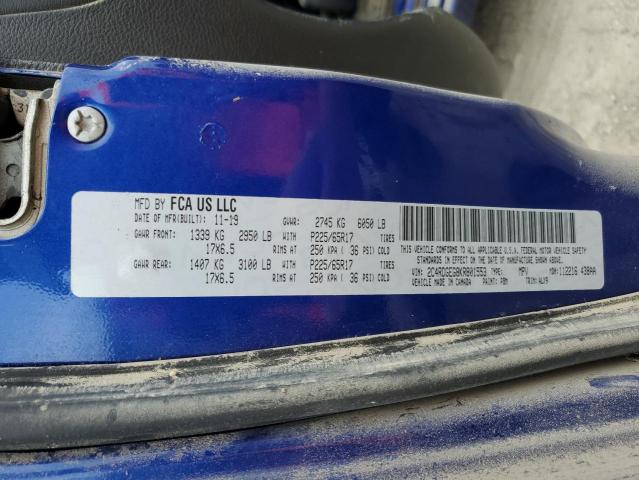 Photo 14 from auction – 2019 DODGE GRAND CARA with VIN 2C4RDGEG8KR801553
