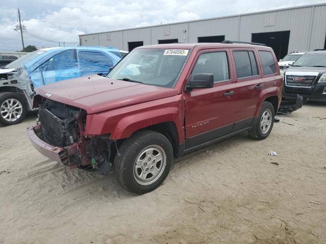 JEEP PATRIOT SP 2014 with VIN 1C4NJPBA8ED550189 - Photo from auction