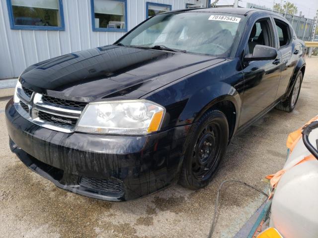 DODGE AVENGER SE 2012 with VIN 1C3CDZAB0CN109897 - Photo from auction
