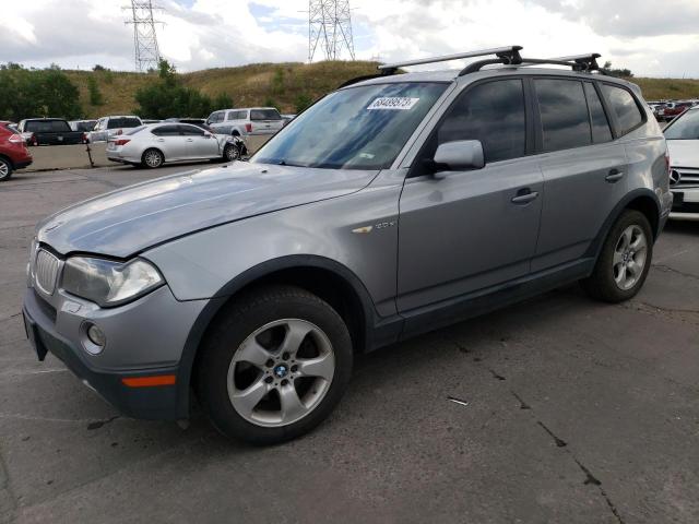 BMW X3 3.0SI 2007 with VIN WBXPC934X7WE78058 - Photo from auction