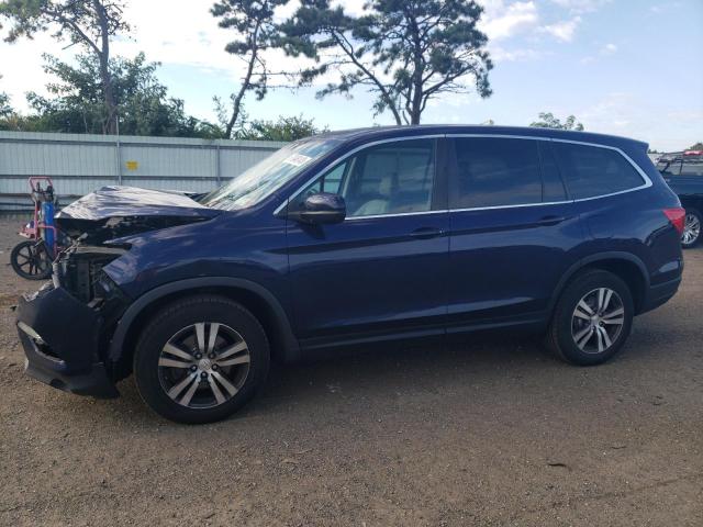 HONDA PILOT EXLN 2017 with VIN 5FNYF6H75HB080754 - Photo from auction