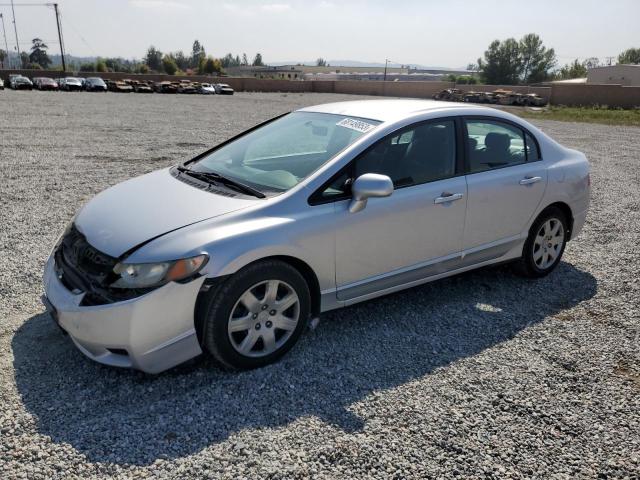 HONDA CIVIC LX 2010 with VIN 2HGFA1F52AH586067 - Photo from auction