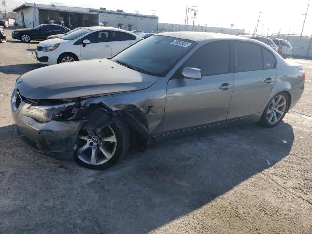 BMW 550 I 2007 with VIN WBANB53547CP06611 - Photo from auction