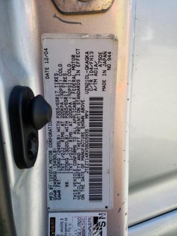 Photo 14 from auction – 2005 TOYOTA 4RUNNER SR with VIN JTEZT14RX58005935