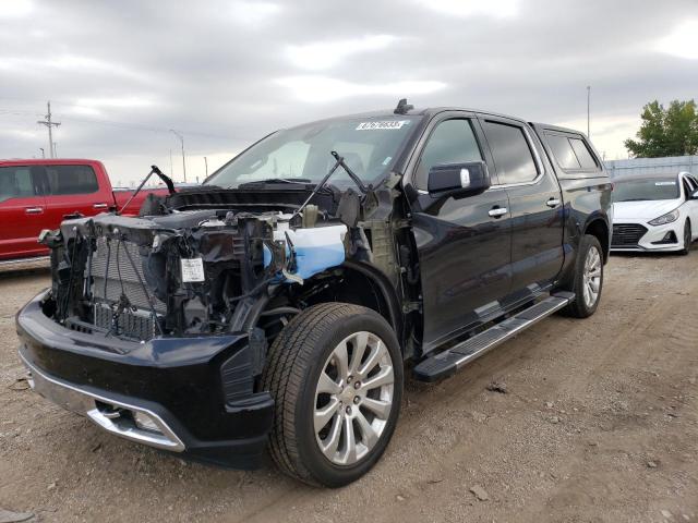 CHEVROLET SILVERADO 2021 with VIN 3GCUYHET3MG405282 - Photo from auction