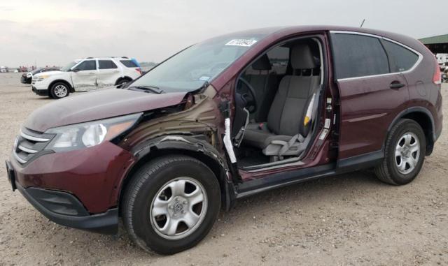 HONDA CR-V LX 2012 with VIN 5J6RM3H3XCL024086 - Photo from auction