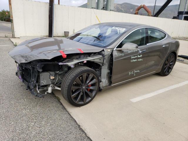 TESLA MODEL S 2016 with VIN 5YJSA1E48GF151560 - Photo from auction