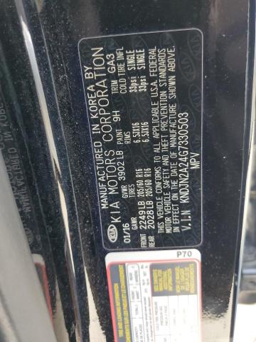 Photo 14 from auction – 2016 KIA SOUL with VIN KNDJN2A24G7330503