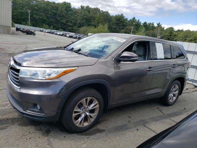 TOYOTA HIGHLANDER 2016 with VIN 5TDBKRFH7GS355291 - Photo from auction