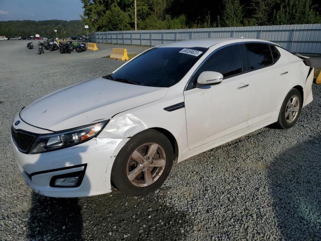 KIA OPTIMA LX 2015 with VIN KNAGM4A71F5640300 - Photo from auction
