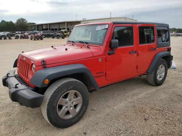 JEEP WRANGLER U 2015 with VIN 1C4BJWDG8FL769675 - Photo from auction