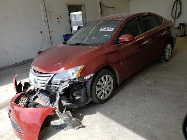 NISSAN SENTRA S 2015 with VIN 3N1AB7AP8FY325371 - Photo from auction