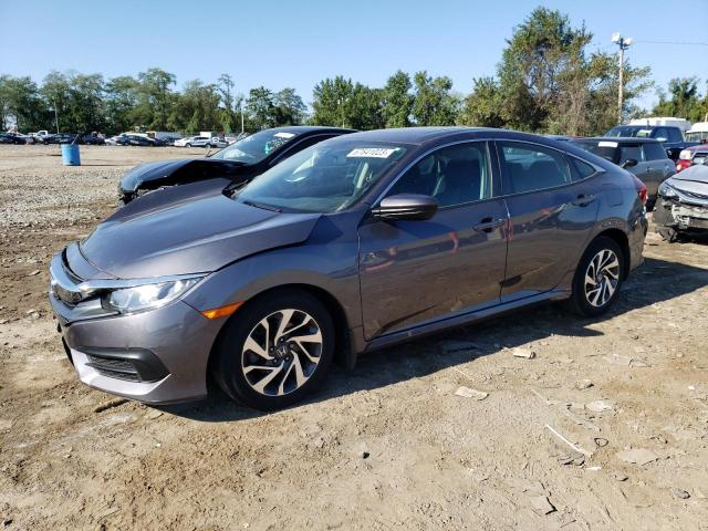 HONDA CIVIC EX 2018 with VIN 2HGFC2F7XJH592538 - Photo from auction