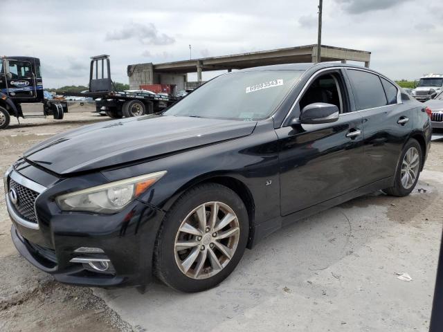 INFINITI Q50 BASE 2014 with VIN JN1BV7AR5EM700115 - Photo from auction