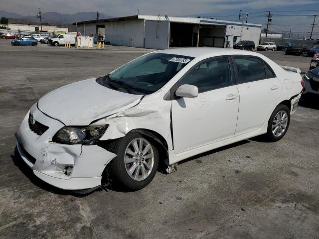 TOYOTA COROLLA 2010 with VIN 2T1BU4EE0AC443880 - Photo from auction