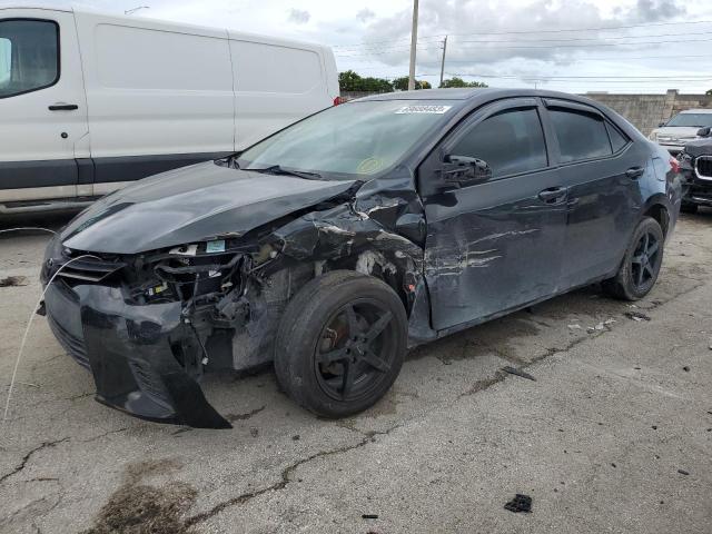 TOYOTA COROLLA L 2014 with VIN 2T1BURHE0EC198786 - Photo from auction