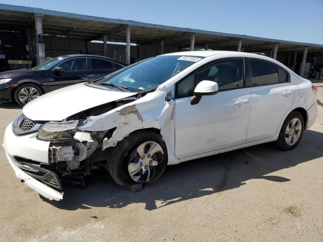 HONDA CIVIC LX 2013 with VIN 19XFB2F5XDE230824 - Photo from auction