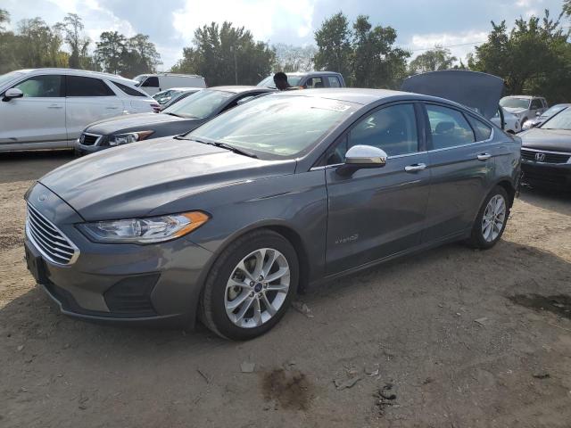 FORD FUSION SE 2019 with VIN 3FA6P0LU4KR257739 - Photo from auction