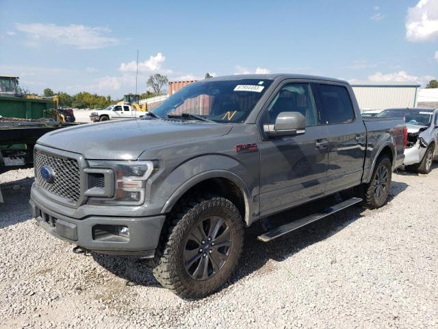 FORD F150 SUPER 2018 with VIN 1FTEW1EG3JFB51803 - Photo from auction