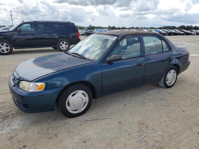 TOYOTA COROLLA 2002 with VIN 1NXBR12E72Z611549 - Photo from auction