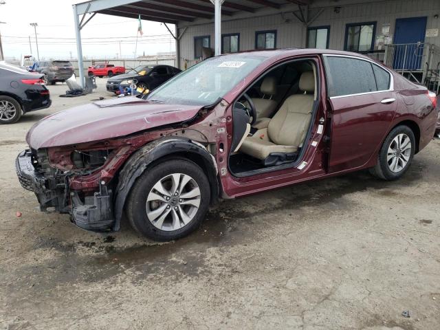 HONDA ACCORD LX 2014 with VIN 1HGCR2F33EA265028 - Photo from auction