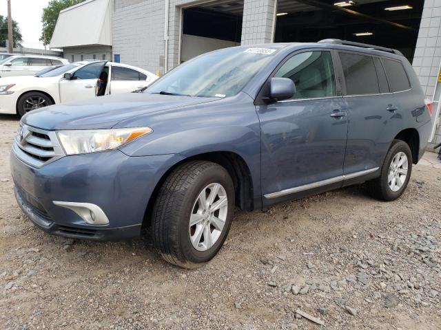 TOYOTA HIGHLANDER 2013 with VIN 5TDBK3EHXDS179265 - Photo from auction