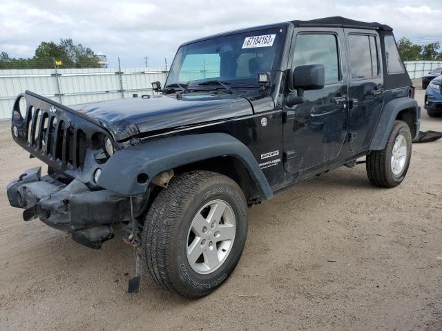 JEEP WRANGLER U 2018 with VIN 1C4BJWDG8JL886889 - Photo from auction